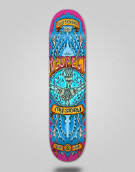 Wood light Monopatín Skate Skateboard Deck Tabla Respect Pink (8.0) en oferta
