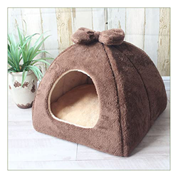 JULAN Pet Cable Cava CASA CASA COMENTARIA PLATABLE Cama DE Perras Suave Mongolian YURTS Lindo KENEL NESTRY PEQUEÑOS PERRISTA Puppy Chihuahua CASA con  precio
