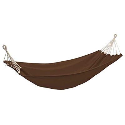 FAMIROSA Hamaca 260 x 150 cm. Marrón-2,14KG