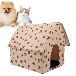 CUTULAMO Cama del Gato De Los Muebles De La Tienda del Animal Doméstico, Práctica Suave Respirable De La Tienda De Campaña del Animal Doméstico para A características