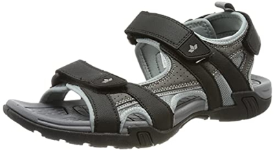 Lico Unisex Detroit V Sandale, Grau Schwarz, 31 EU