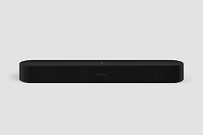 Sonos | Beam Gen2, Barra de Sonido TV y Música, Multiroom Wi-Fi, Imput HDMI eARC, Dolby Atmos, AirPlay2, Google Asistencia y Amazon Alexa - Negro