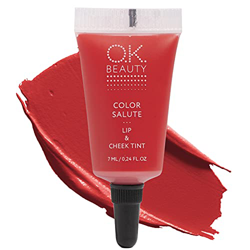 Color Salute Lip n Cheek Tint – Long Lasting Velvet Finish Lip Care & Blush in 9 trendy colors – Multipurpose Paraben Free Makeup Cosmetics - OK Beaut precio