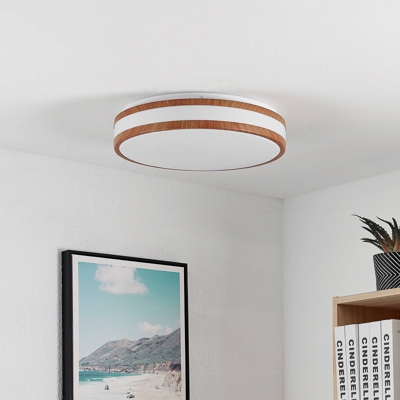 Lindby Viljami plafón LED, redondo, 41 cm
