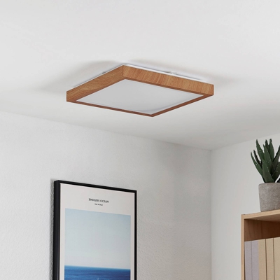 Lindby Vaino plafón LED, angular, 37,5 cm
