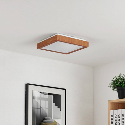Lindby Vaino plafón LED, angular, 27 cm