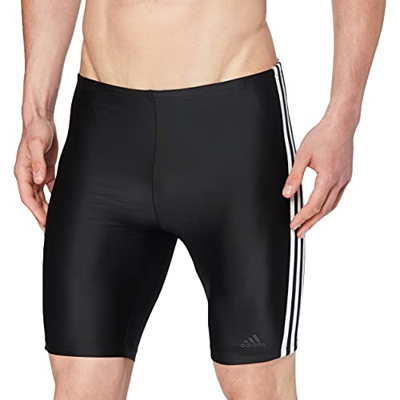 adidas FIT Jam 3S Traje de Baño, Hombre, Black/White, 3