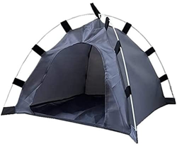 Casa Tienda de mascotas al aire libre y resistente tienda de gato y perro casa de mascotas portátil con apertura automática de velocidad gris agradabl precio