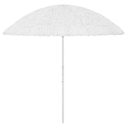 FAMIROSA Sombrilla de Playa Blanca 300 cm-5,1KG características