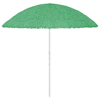 FAMIROSA Sombrilla de Playa Verde 300 cm-5,1KG