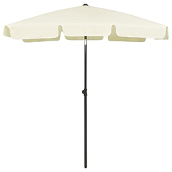 FAMIROSA Sombrilla de Playa Arena Amarillo 180x120 cm -2,45KG características