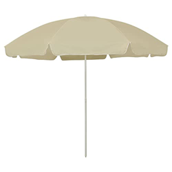 FAMIROSA Sombrilla de Playa Arena Amarillo 300 cm-3,1KG precio