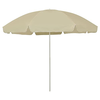 FAMIROSA Sombrilla de Playa Arena Amarillo 300 cm-3,1KG
