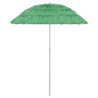 FAMIROSA Sombrilla de Playa Verde 180 cm-2,1KG