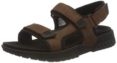 Timberland Anchor Watch Back Strap, Sandalias Hombre, Marrón MD Brown Full Grain, 50 EU