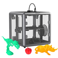 Explopur Impresora 3D,Creality Sermoon D1 Máquina de Impresora 3D Cerrada de Alta precisión Placa Base silenciosa Pantalla táctil a Color de 4,3 Pulga características