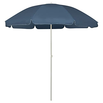 FAMIROSA Sombrilla de Playa Azul 240 cm-2,1KG-4704