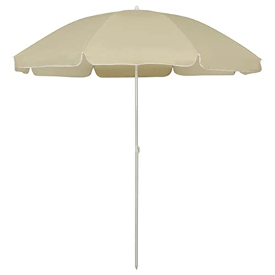 FAMIROSA Sombrilla de Playa Arena Amarillo 240 cm-2,1KG-4703