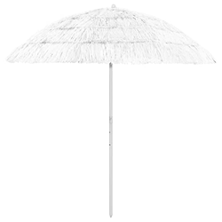 FAMIROSA Sombrilla de Playa Blanco 240 cm-3,5KG precio