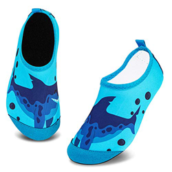 Kyopp Zapatos de Agua para Niños Secado Rápido Chicos Zapatillas Acuáticas Antideslizantes para niños para Piscina de Playa características