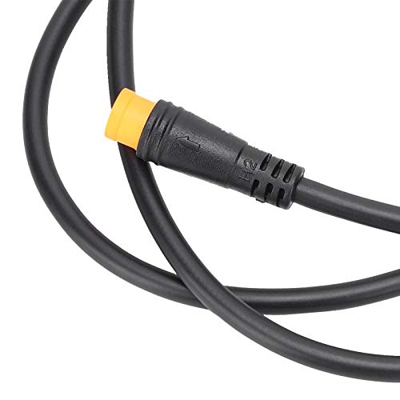 Okuyonic Durable Alta robustez 87 cm / 34,3 Pulgadas Conector de 3 Pines Adaptador de conversión Cable Accesorio Pieza de Bicicleta eléctrica para Ent