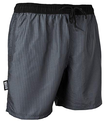 GUGGEN Banador de Natacion para Hombre Traje de Bano Color Gris M