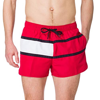 Tommy Hilfiger Runner Baador, Rojo primario, M para Hombre