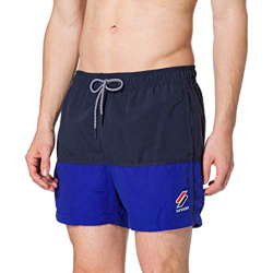Superdry Tri Series Swim Short Bermudas, Nautical-Bloc de Camuflaje, S para Hombre precio