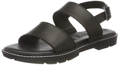 Tamaris 1-1-28139-26, Sandalia Mujer, Negro, 38 EU