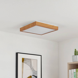 Lindby Vaino plafón LED, angular, 32 cm en oferta