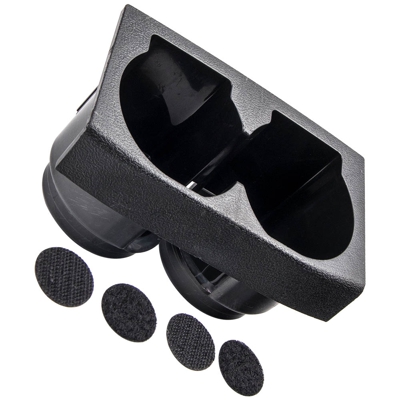 1x Portavasos de consola compatible para Nissan Patrol GU Y61 1997-2012 4WD 4X4 Negro