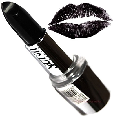 BLACK LIPSTICK Halloween,Vampire Witch, Goth, Punk, Emo, Vamp by Saffron