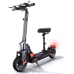 HUABANCHE Patinete electrico con Asiento, 500W 45 km Largo Alcance, 50 km/h 48V 13AH Patinete electrico Adultos y Bocina Electrónica Pantalla LCD, Neu en oferta