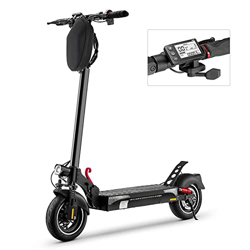 iScooter Patinete Electrico - 500W Motor, 10'' Neumático Todoterreno Patinete Electrico Adultos Velocidad 45km/h, hasta 40km de Largo Alcanc, 13Ah ​48 en oferta