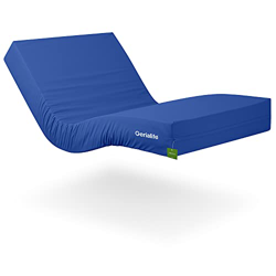 Gerialife® Colchón Geriátrico Hospitalario Articulado | 8 cm de Viscoelástica | Funda Sanitaria Impermeable (90x190) precio