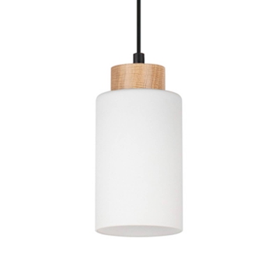 Envolight Talia colgante, roble/blanco, 1 luz