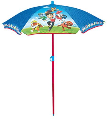 FUN HOUSE- Pata Patrulla Canina Sombrilla ajustable 125 x 100 cm para niños, 713239, multicolor