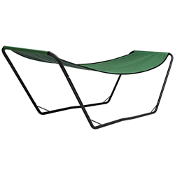 BEJOY Hamaca con soporte, columpio de pie premium con tela de algodón extra grande y marco de acero pesado, adecuado para el hogar o el patio, color n precio
