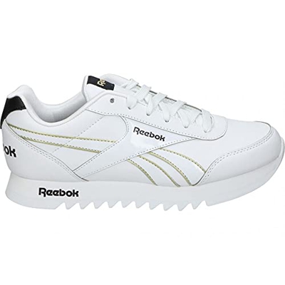 Reebok Royal CLJOG 2 Platform, Zapatillas de Running Mujer, FTWBLA/FTWBLA/NEGBÁS, 39 EU