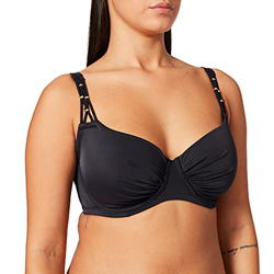 DORINA Fiji Bikini Hipster D17082A, Braguita de bikini Mujer, Black (Black V00), 46 (Talla fabricante: 46) características