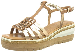 Tamaris 1-1-28309-26, Sandalia Mujer, Nut Gold, 37 EU precio