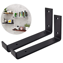GEEDAIR - Soporte para estante (2 unidades), color negro precio