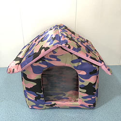wsy Casa para Gatos Callejeros, Arena para Gatos Impermeable, Caseta para Perros, Gato Callejero Al Aire Libre, Casa Cálida para Mascotas, Casa Plegab características