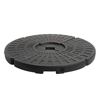 BOTEGRA Soporte para Sombrilla, Simple Y Fácil De Montar Bases De Sombrilla para Sombrilla De Playa Sombrilla De Columna Central