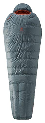 deuter Astro Pro 600 Saco de Dormir de plumón, Unisex Adulto, Naranja, Normal