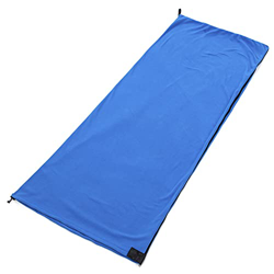 Saco de dormir de forro polar para las 4 estaciones, portátil, ultraligero, forro interior para senderismo, manta cálida, accesorio de camping para ad en oferta