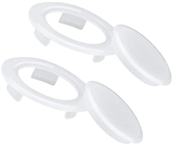 BOBOZHONG Anillo de Agujero de Sombrilla 2PCS Juego de Tapa y Anillo de Agujero para sombrilla para Mesa de Patio de Vidrio Templado al Aire Libre en oferta