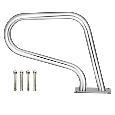 WANYE Piscina, Barandilla para Piscinas Enterradas con Base De Montaje Rápido De Material Inoxidable (30x22 / 32x23 / 39x32 / 48x36 / 54x36 / 55x32 Pu