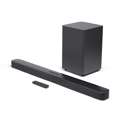Barra de Sonido JBL Bar 2.1 Deep Bass con subwoofer inalámbrico Negro Bluetooth HDMI