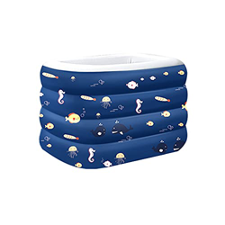 DUTUI Piscina Inflable para Niños Piscina para Niños Hogar Inflable Plegable Grande Piscina Engrosada Material Suave Y Grueso Aislamiento Térmico Fond en oferta